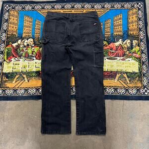 Black Dickies carpenter pants size 36x32 baggy carhartt y2k